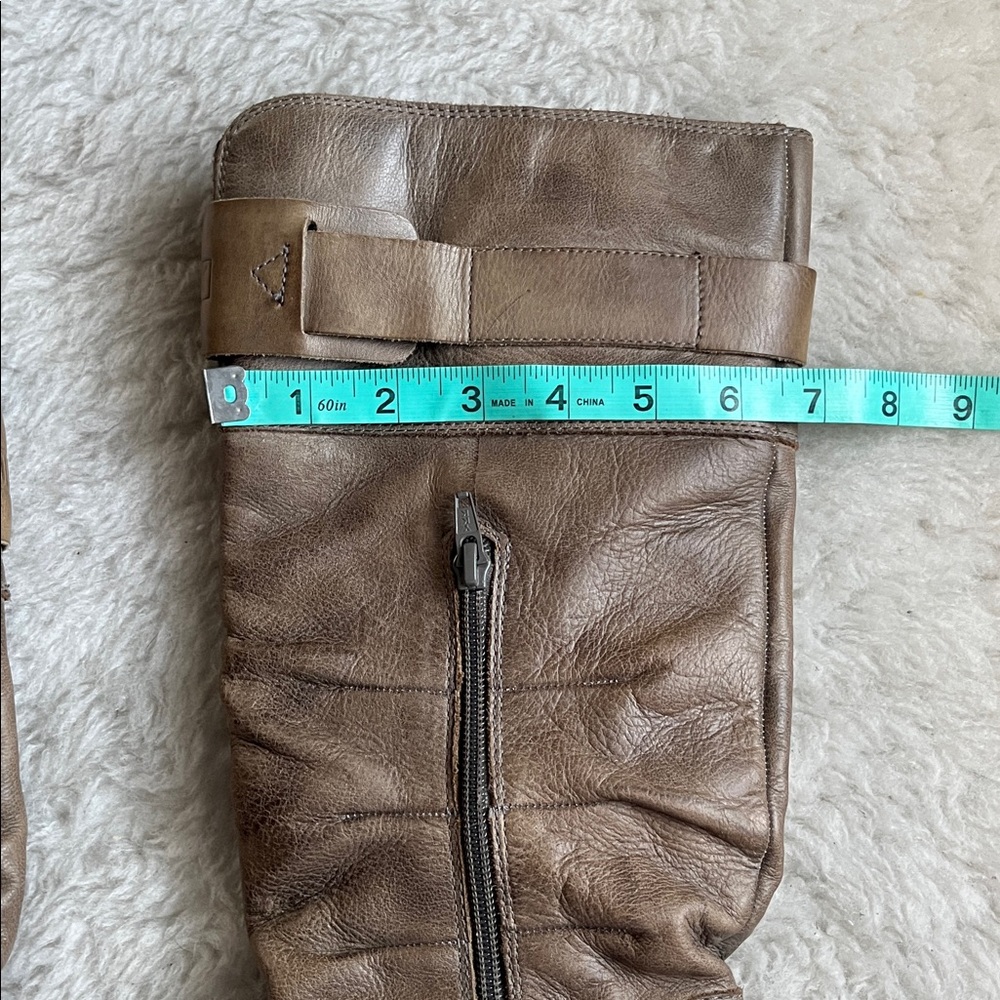 PIKOLINOS Tan Leather tall Boots size eu 38 - Picture 12 of 12